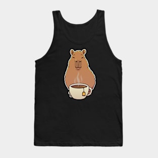 Capybara Tea Cup Tank Top
